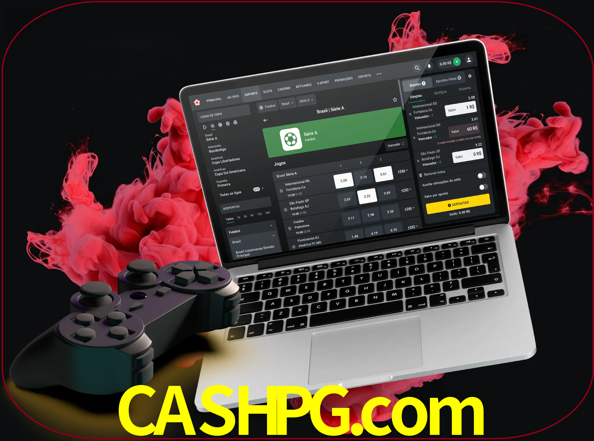 Visite a secção especial de jogos de vídeo em cashpg para descobrir em que jogos pode apostar e ganhar muito dinheiro.